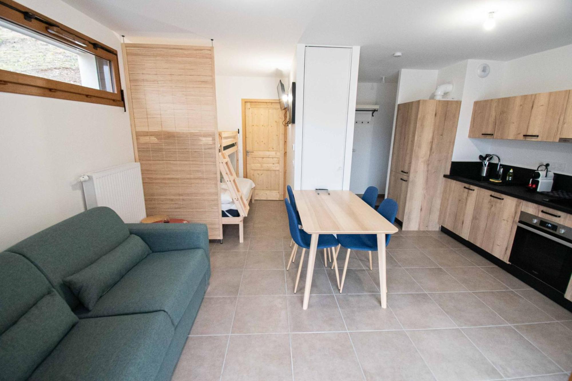 Dans Residence Neuve Le Snow Roc Sur Les Pistes, Grand Studio Cosy 5 Pers Avec Terrasse Panoramique, Sauna, Wifi Saint-Jean-dʼAulps Exteriér fotografie